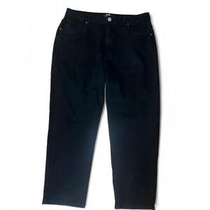 Cotton On Women's Black Stretch Straight Leg Jeans SZ 14